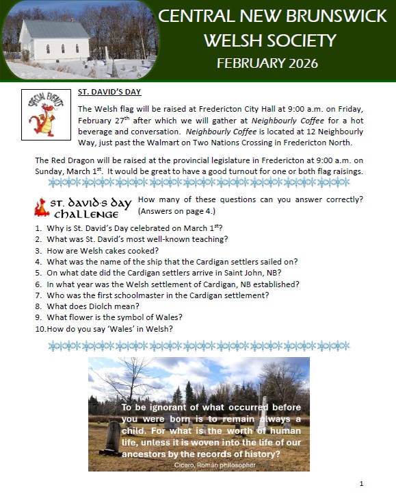 February 2026 newsletter